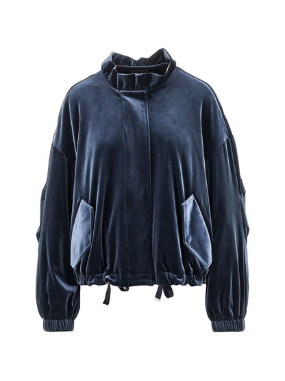 Emporio Armani Coats NAVY