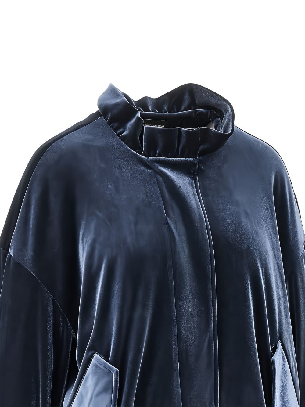 Emporio Armani Coats NAVY