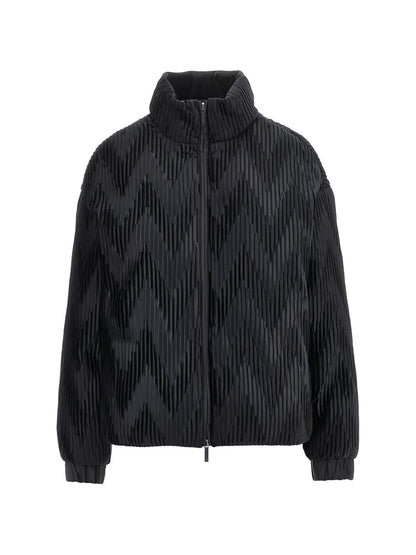 Emporio Armani Coats BLACK