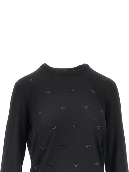 Emporio Armani Sweaters BLACK