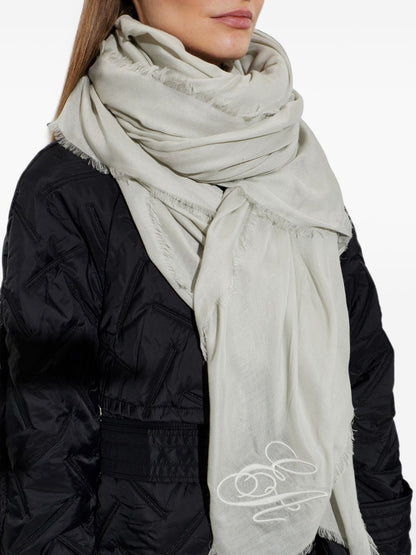 Emporio Armani Scarfs WHITE