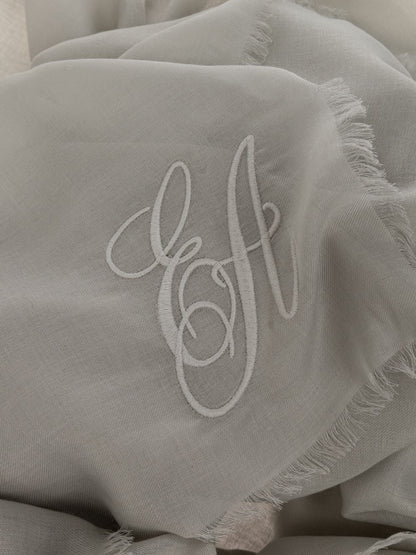 Emporio Armani Scarfs WHITE