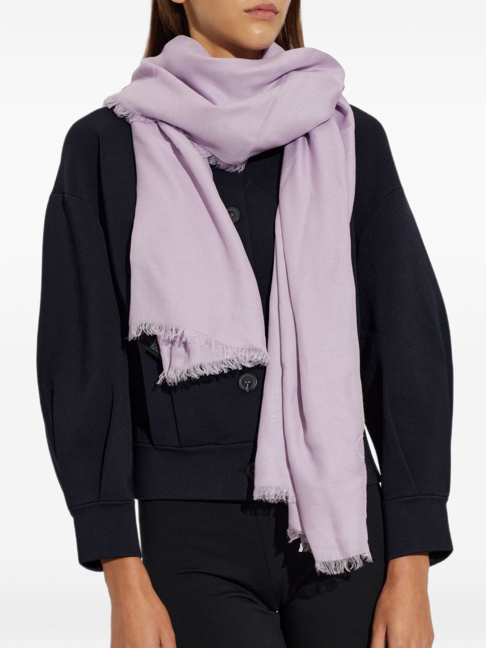 Emporio Armani Scarfs LILAC
