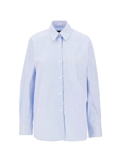 Emporio Armani Shirts LIGHT BLUE