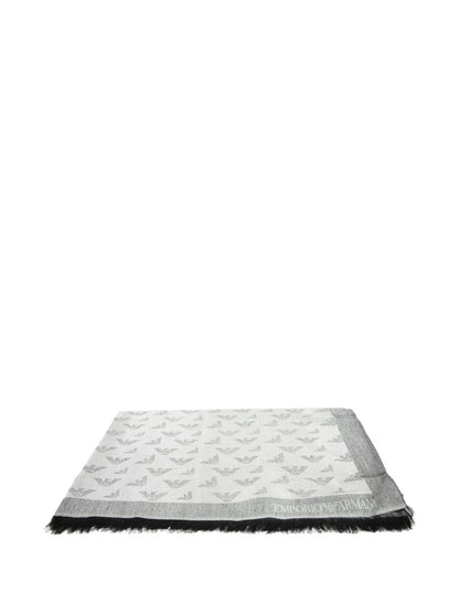 Emporio Armani Scarfs GREY