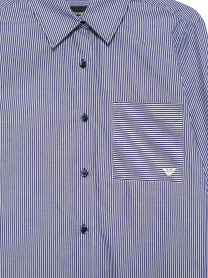 Emporio Armani Shirts NAVY