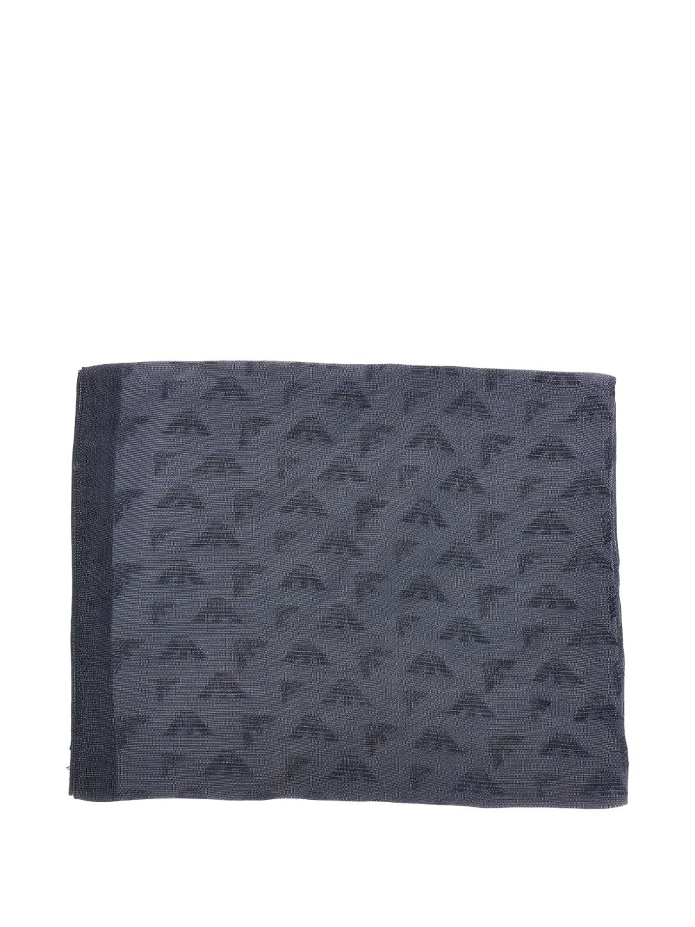 Emporio Armani Scarfs NAVY