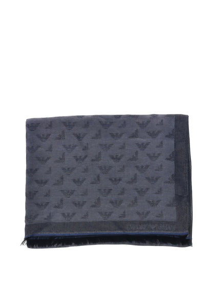 Emporio Armani Scarfs NAVY