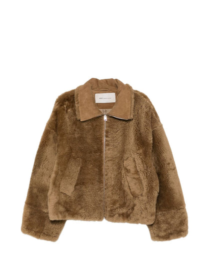 AMI PARIS Coats BEIGE