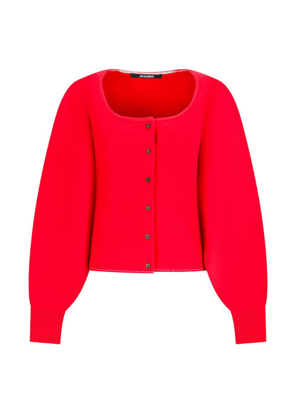 JACQUEMUS Sweaters RED