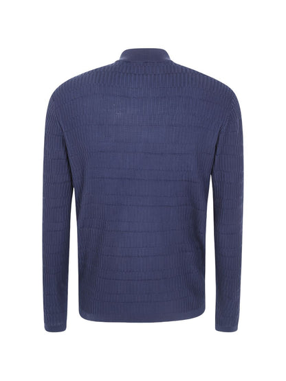Emporio Armani Sweaters NAVY