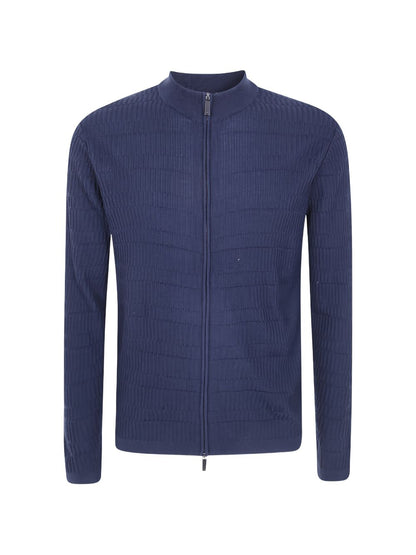 Emporio Armani Sweaters NAVY