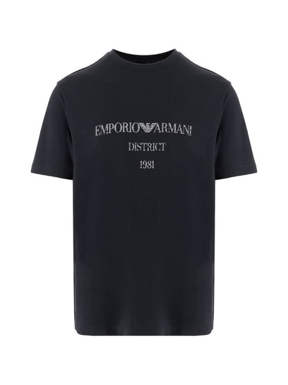 Emporio Armani T-shirts and Polos NAVY