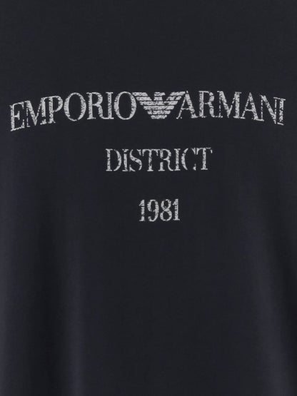 Emporio Armani T-shirts and Polos NAVY