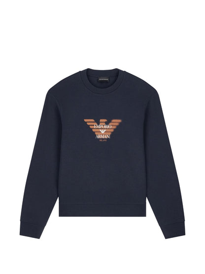 Emporio Armani Sweaters NAVY