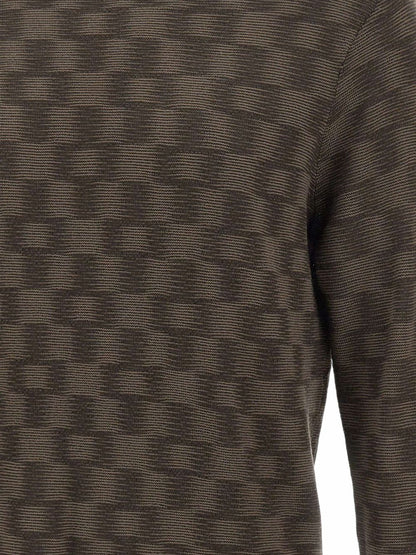 EMPORIO ARMANI CAPSULE Sweaters BROWN