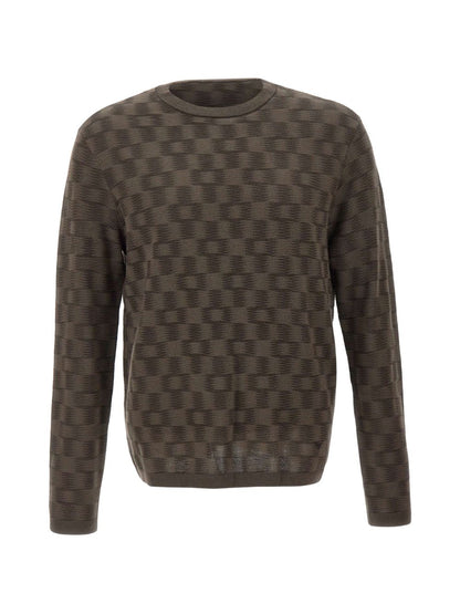 EMPORIO ARMANI CAPSULE Sweaters BROWN