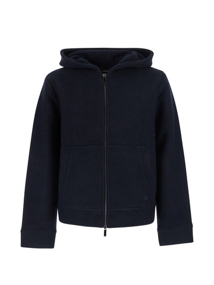 EMPORIO ARMANI CAPSULE Coats NAVY