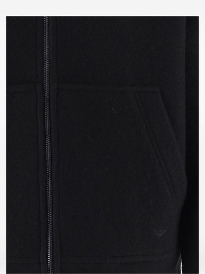 EMPORIO ARMANI CAPSULE Coats BLACK