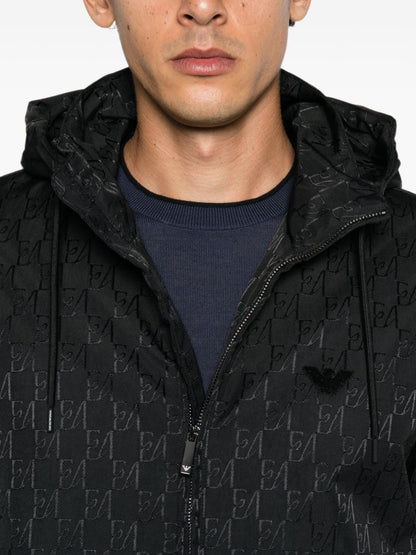 Emporio Armani Coats BLACK