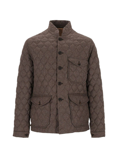 Emporio Armani Jackets BROWN
