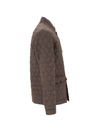 Emporio Armani Jackets BROWN