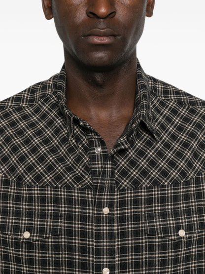 Emporio Armani Shirts BLACK
