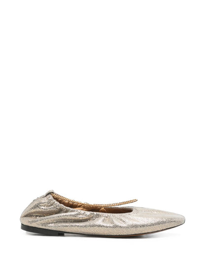 Stella McCartney Flat shoes SILVER
