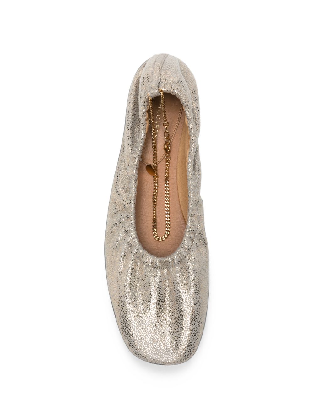 Stella McCartney Flat shoes SILVER