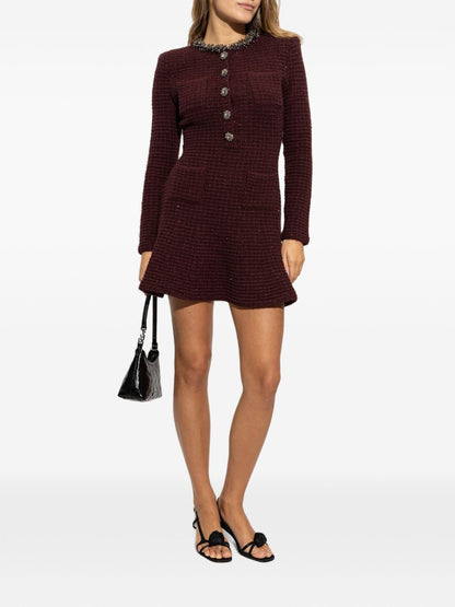 Self-portrait Dresses BORDEAUX