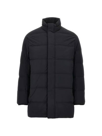 Emporio Armani Coats BLACK