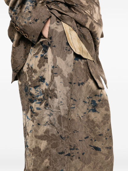 Uma Wang Trousers BROWN