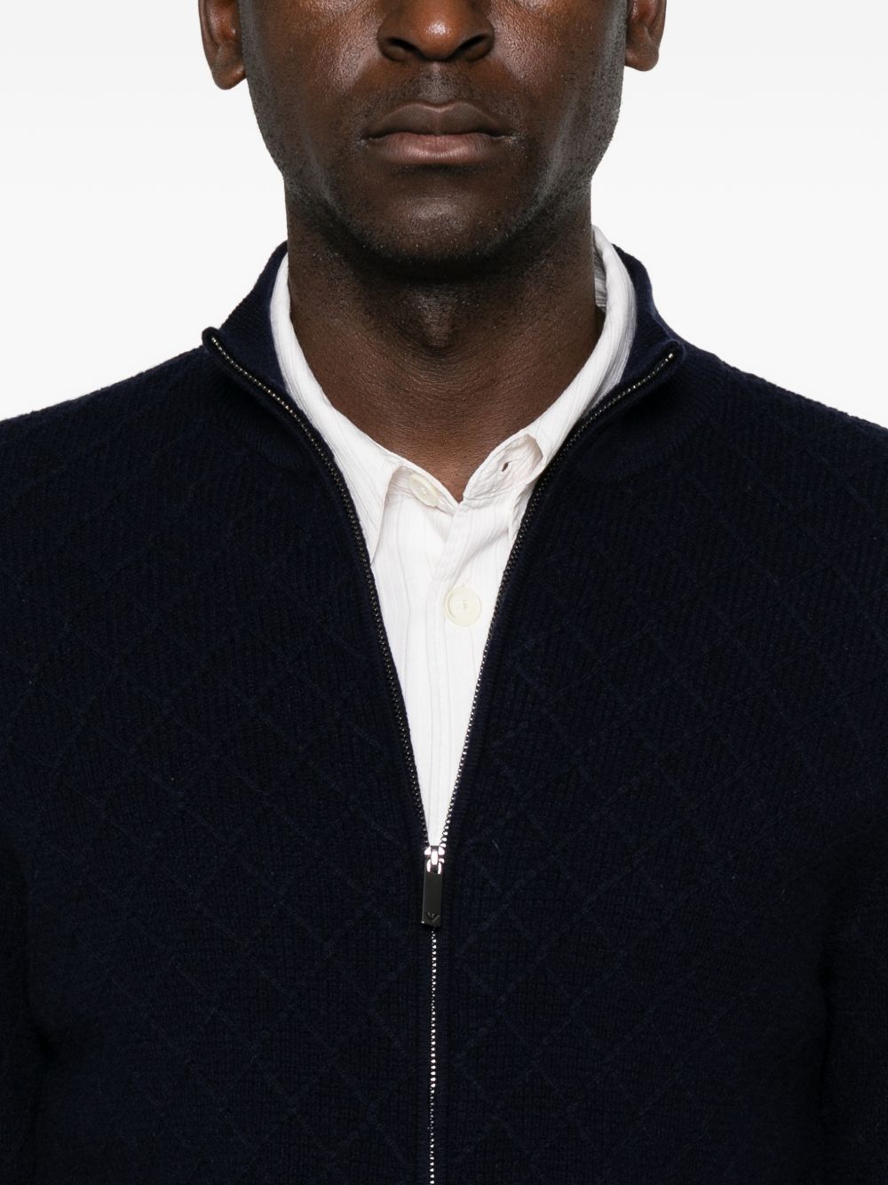 Emporio Armani Sweaters NAVY