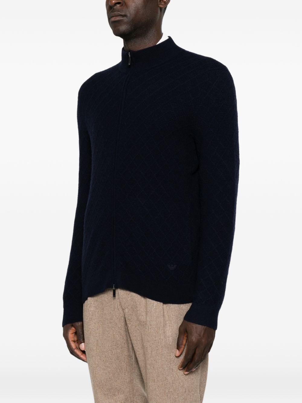Emporio Armani Sweaters NAVY