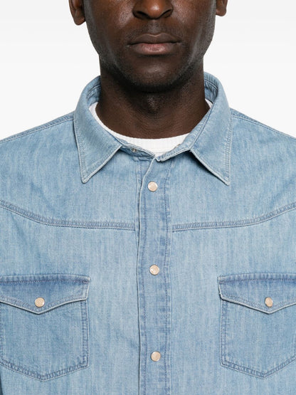 Emporio Armani Shirts NAVY