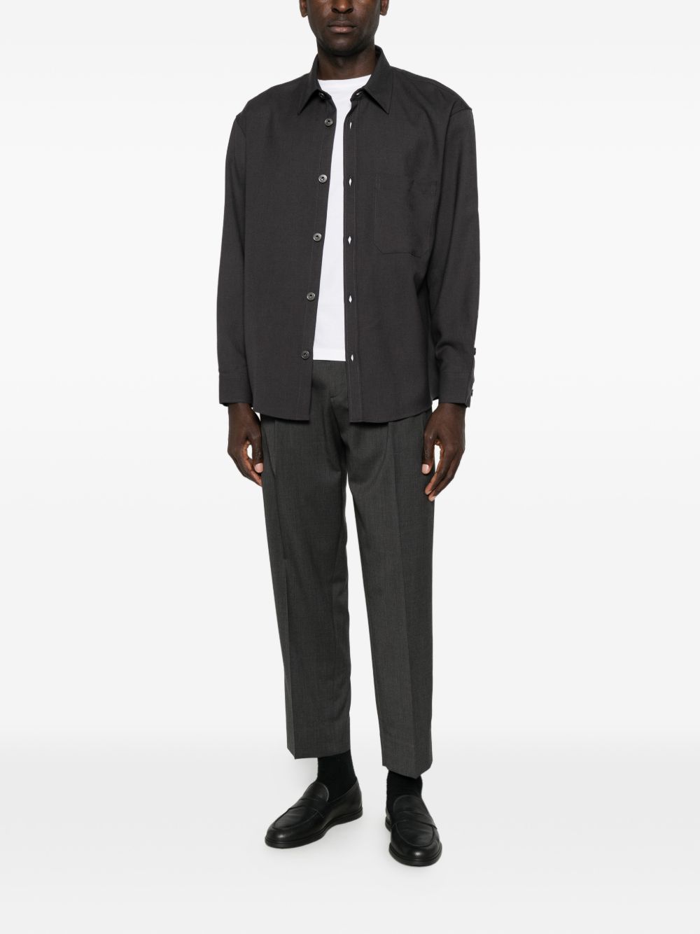 Emporio Armani Shirts GREY