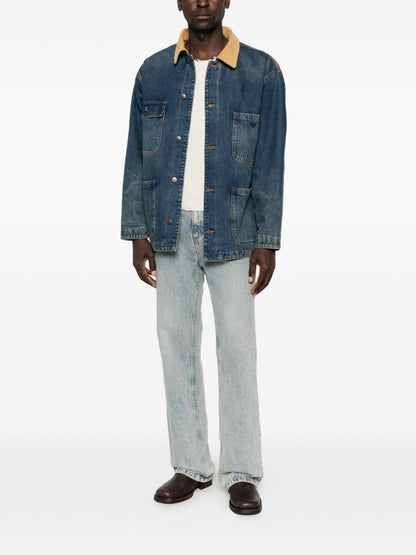 Emporio Armani Jackets NAVY