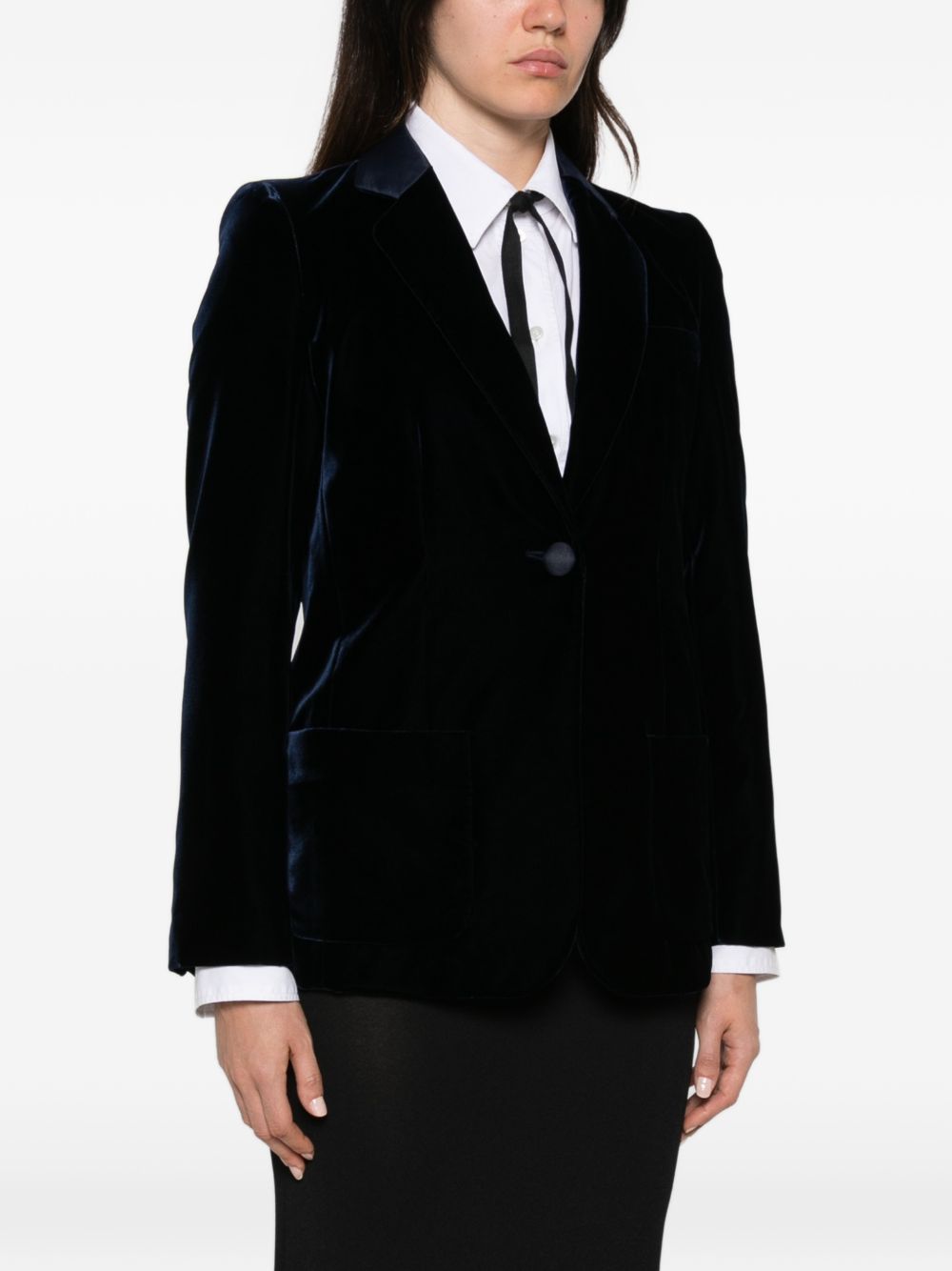 Emporio Armani Single-Breasted Blazer Jacket
