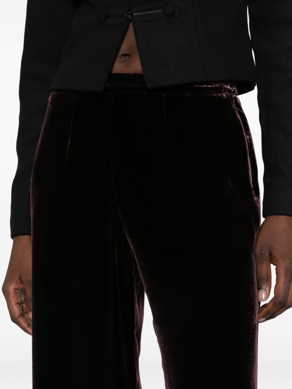 Forte Forte Trousers BROWN