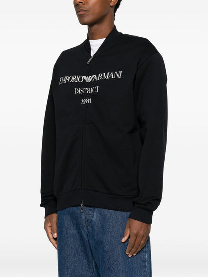 Emporio Armani Coats NAVY