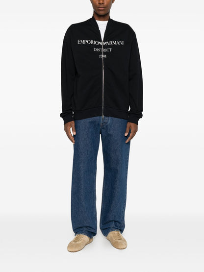 Emporio Armani Coats NAVY