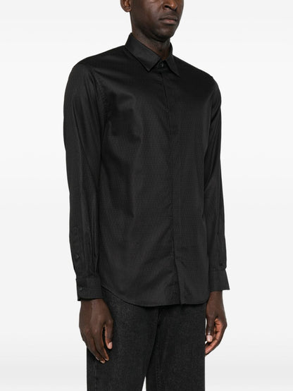 Emporio Armani Shirts BLACK