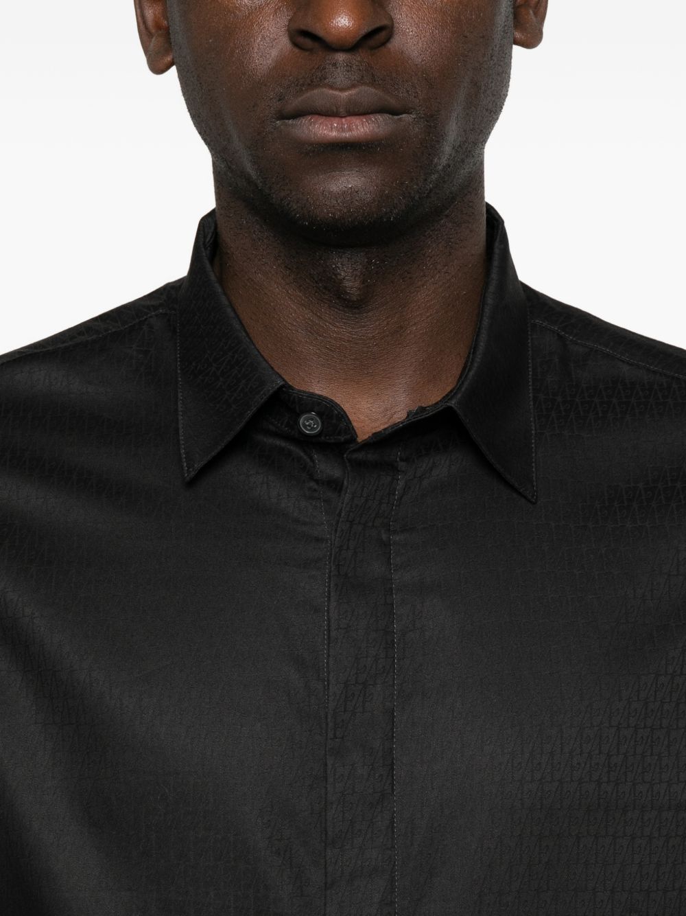 Emporio Armani Shirts BLACK