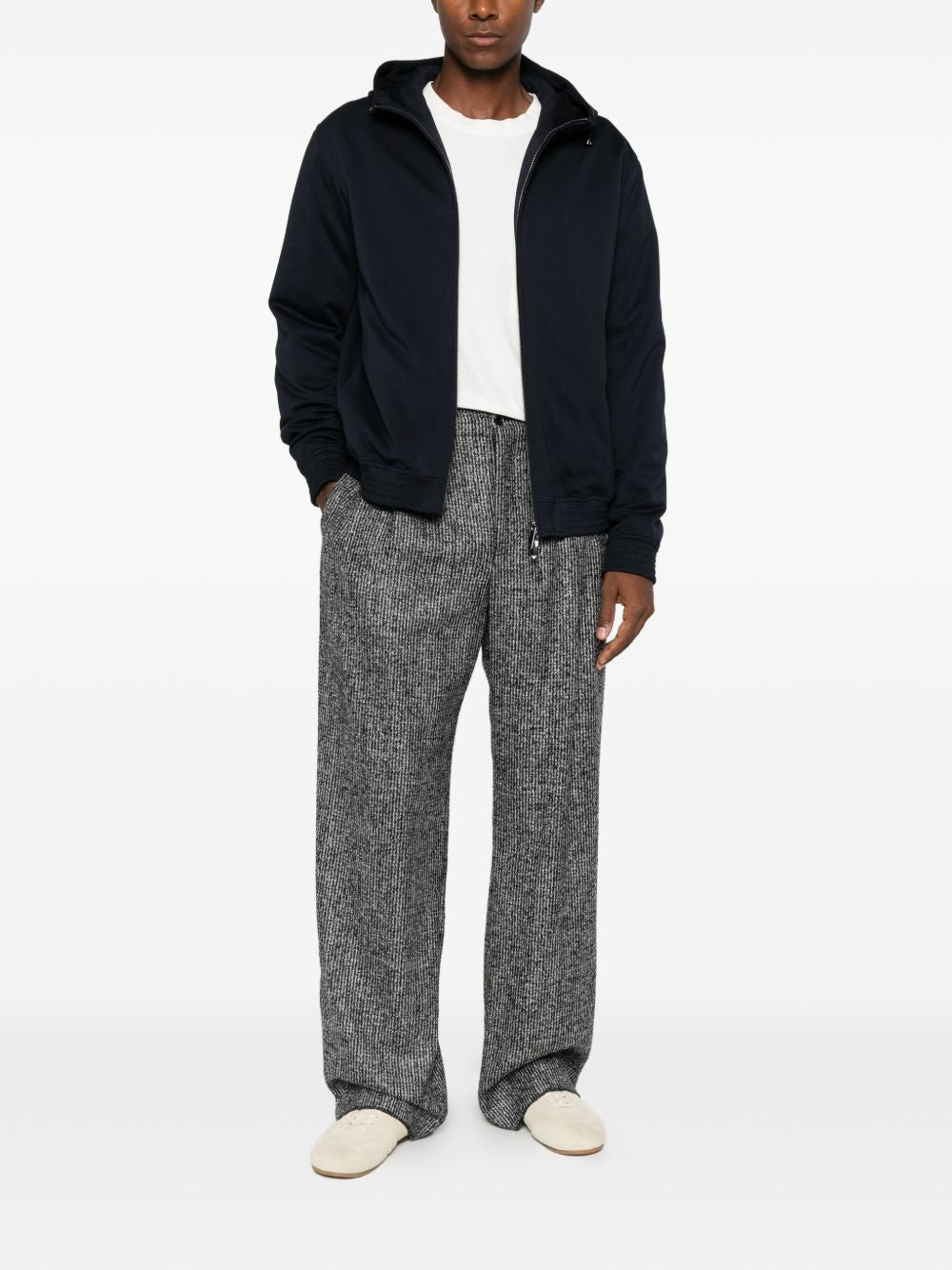 EMPORIO ARMANI CAPSULE Coats NAVY