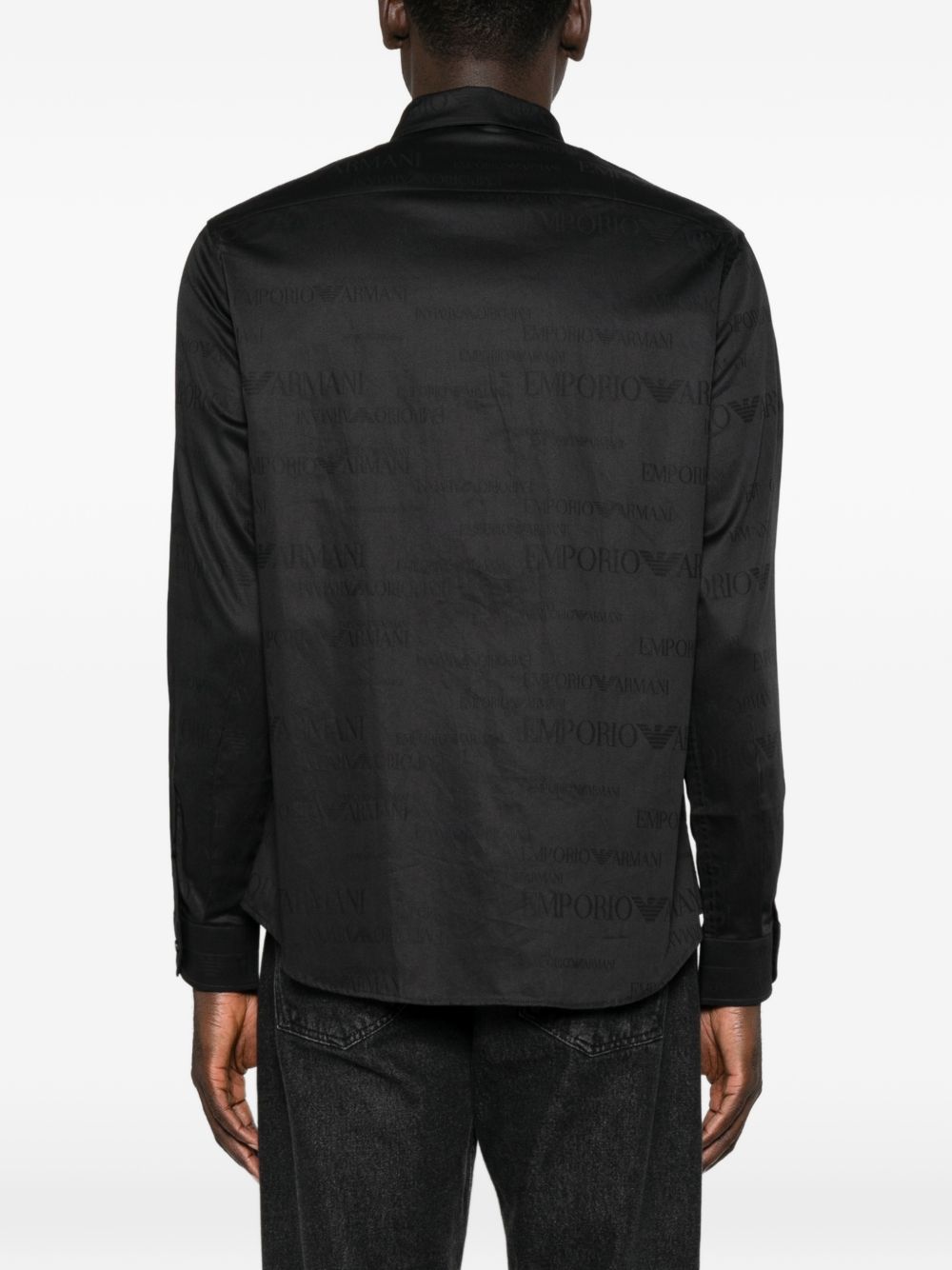 Emporio Armani Shirts BLACK