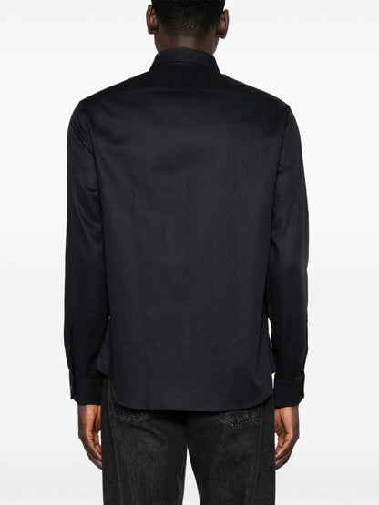 Emporio Armani Shirts NAVY