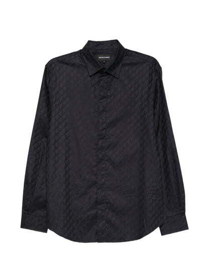 Emporio Armani Shirts NAVY