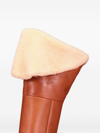 Chloé Chloè Boots LUGGAGE