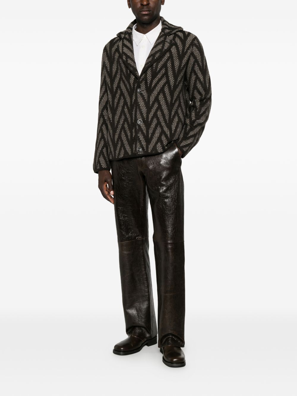EMPORIO ARMANI CAPSULE Coats BROWN