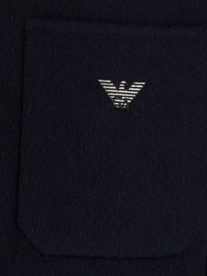 EMPORIO ARMANI CAPSULE Coats NAVY